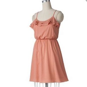Pink studded dress by LC Lauren Conrad is in like new condition. Size 10